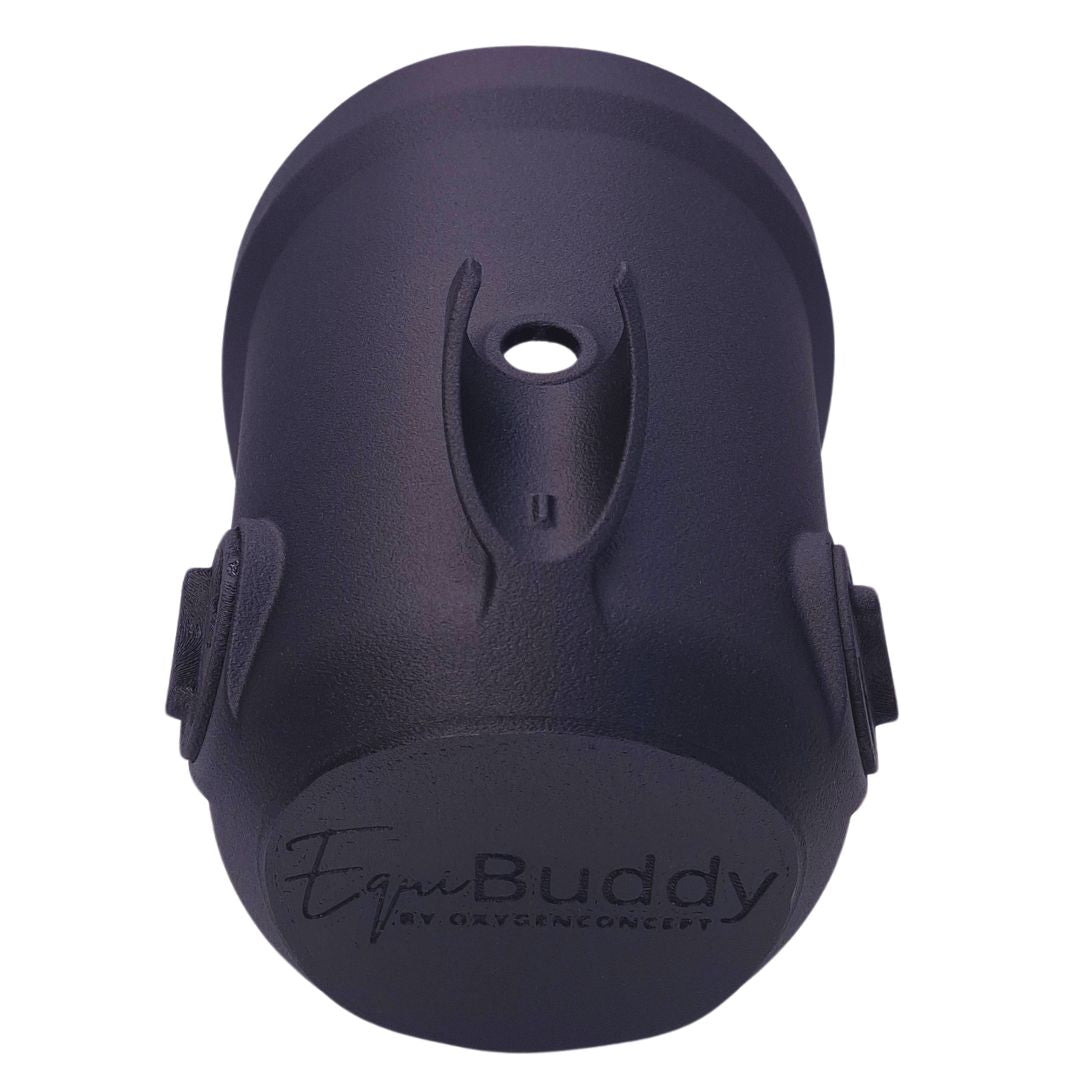 EquiBuddy Maskenkörper von vorne fotografiert – Detail der Frontpartie.