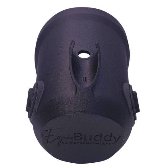 EquiBuddy Maskenkörper von vorne fotografiert – Detail der Frontpartie.