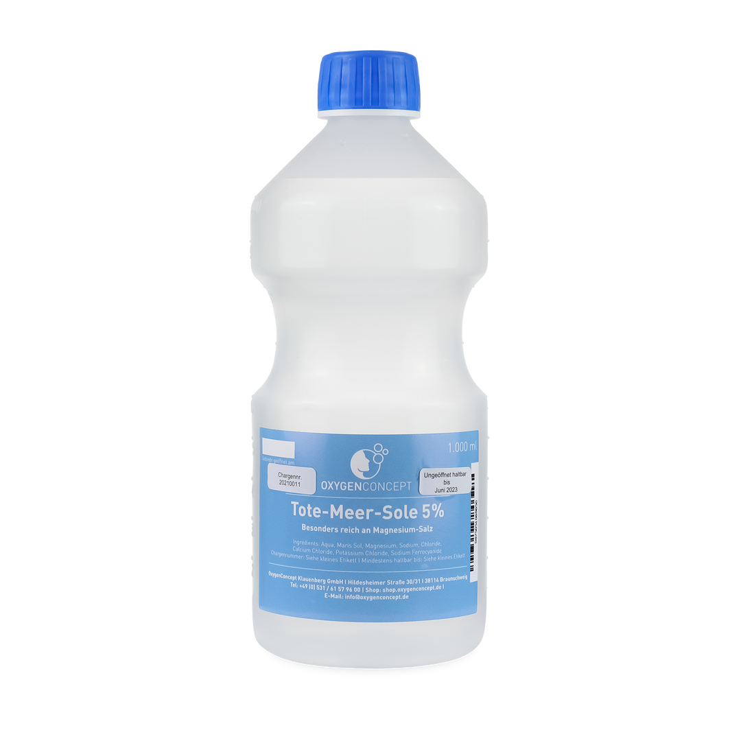 Abbildung der OXYGEN Sole "Totes Meer" - 5% - 1000ml