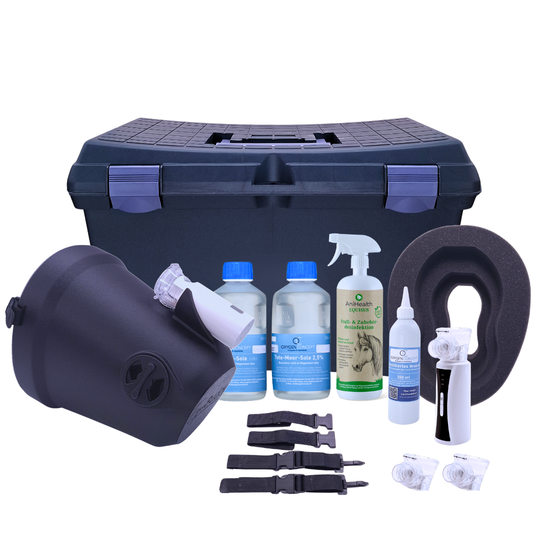 EquiBuddy® - Inhalationsmaske für Pferde (Komplettpaket)